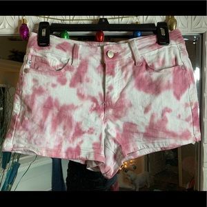 Pink and white Judy blues shirts small